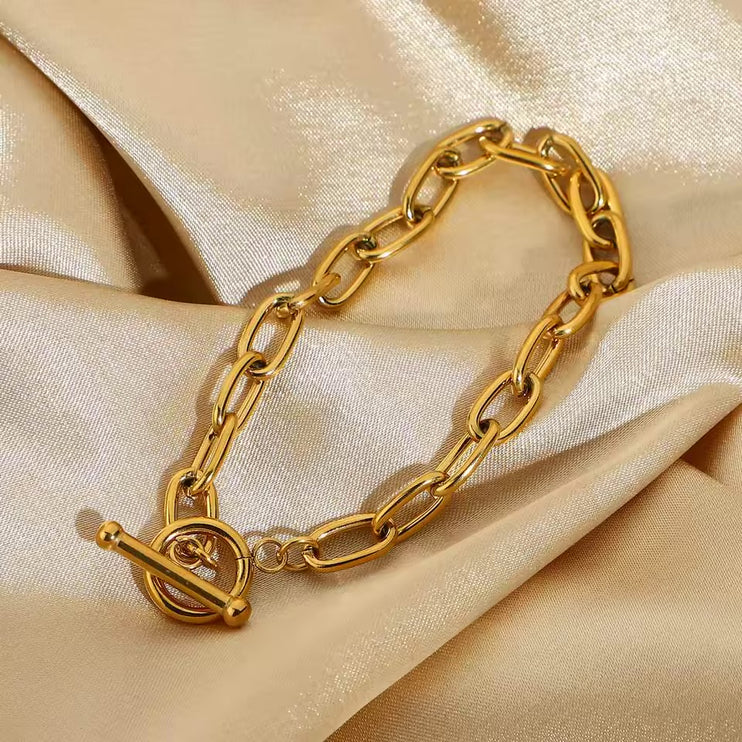 Lover Lock Chain Bracelet