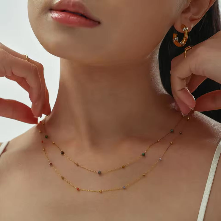 Whispers of Color Necklace