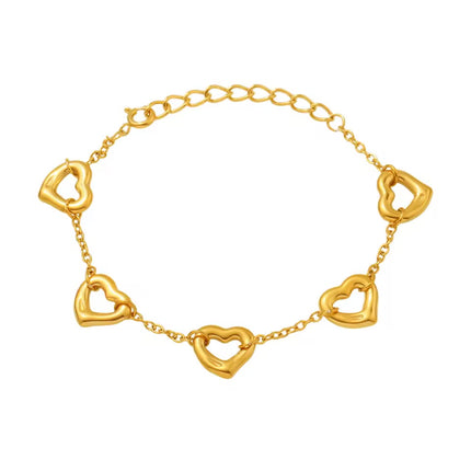 Heartline Charm Bracelet