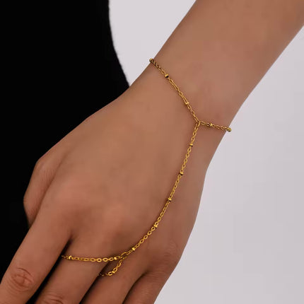 Golden Silhouette Handchain