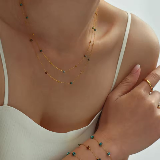 Whispers of Color Necklace