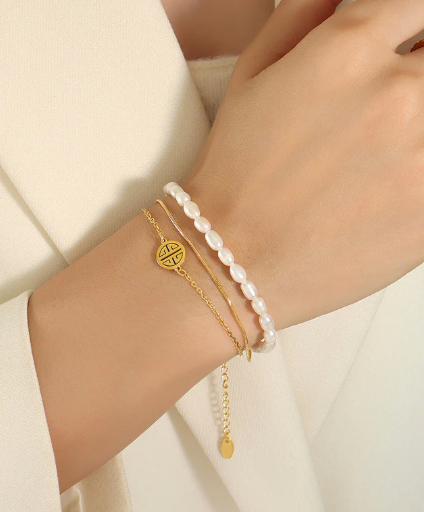 Harmony Pearl Bracelet
