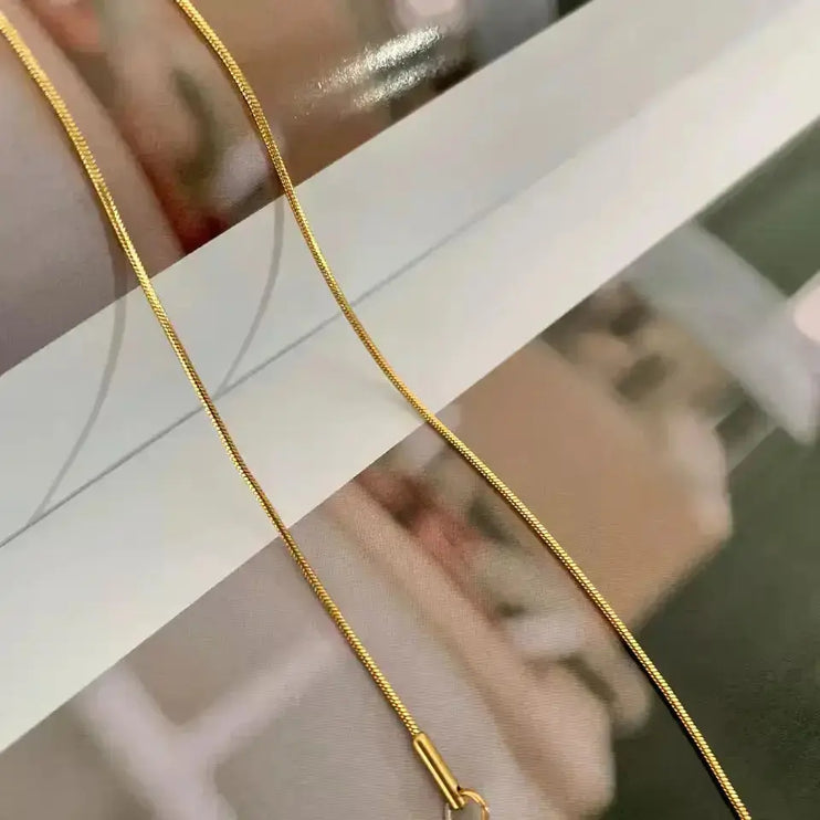 Silk Chain Necklace 2Moon Jewellery