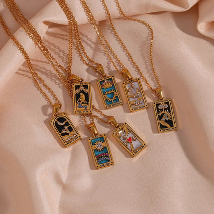 Tarot Card Necklaces