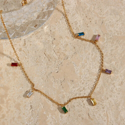 Deimos Colourful Stones Necklace