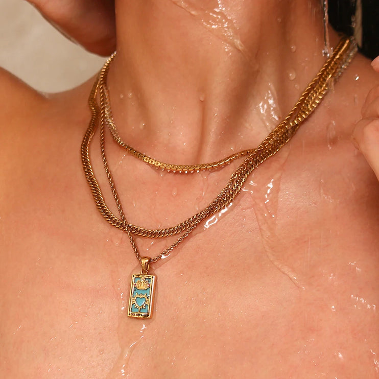 Tarot Card Necklaces
