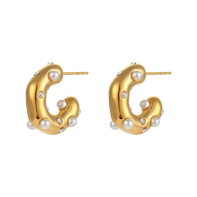 Helene Pearl Earrings