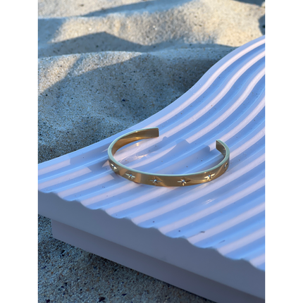 The Planet Neptune Cuff Bracelet