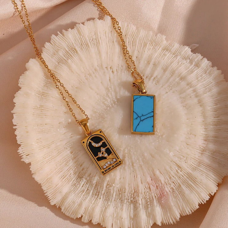 Tarot Card Necklaces