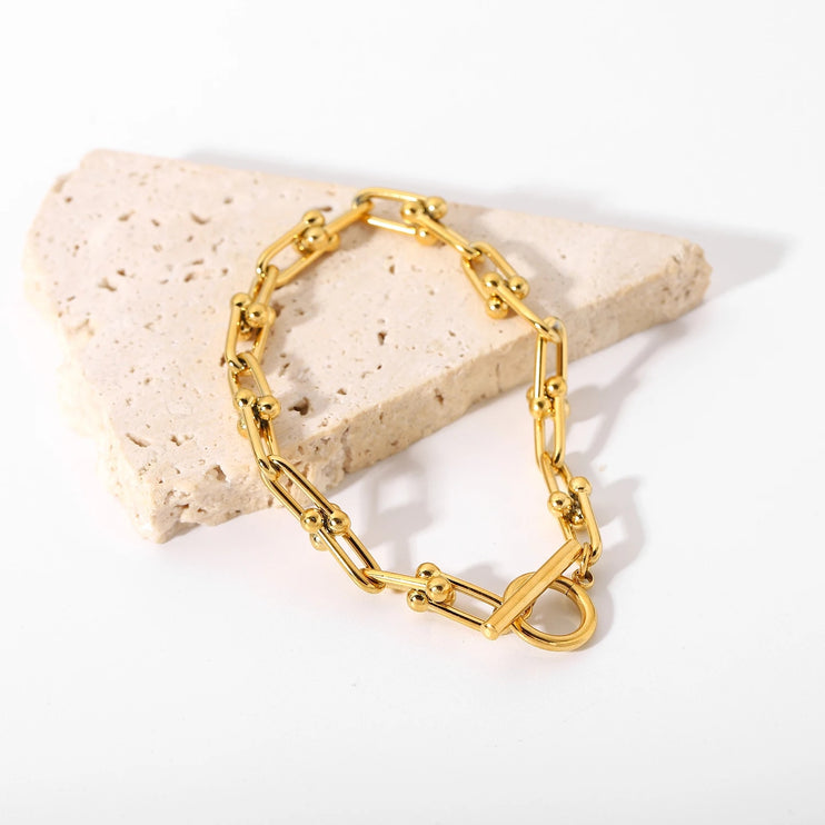 Lover Lock Chain Bracelet