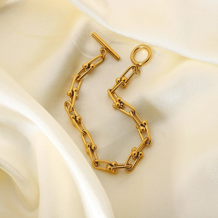 Lover Lock Chain Bracelet