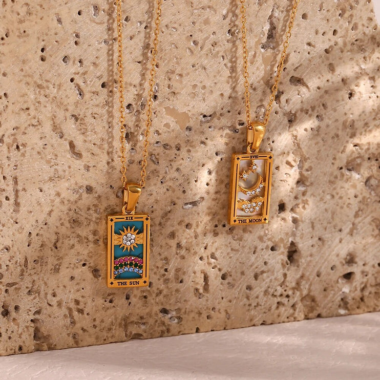 Tarot Card Necklaces