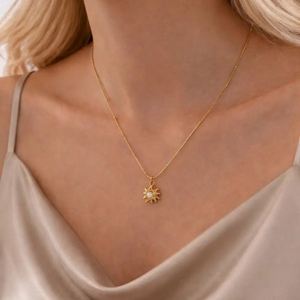 Heart of Dawn Necklace 2Moon Jewellery