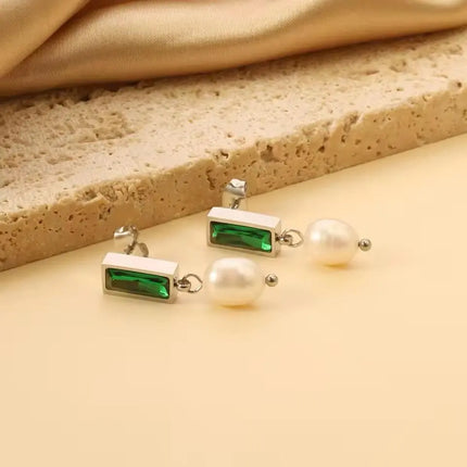 Emerald Moonfall Drops 2Moon Jewellery