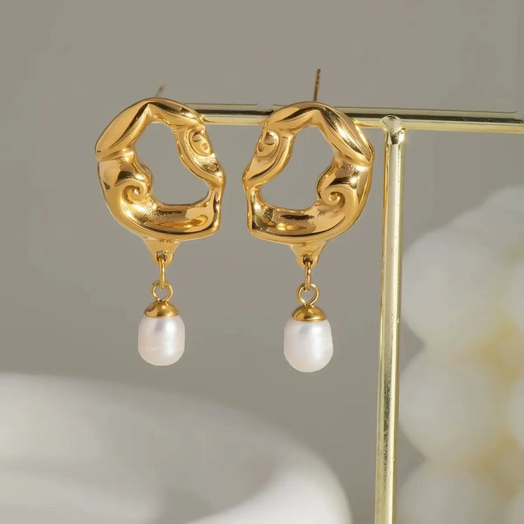 Moonwave Pearl Drops 2Moon Jewellery