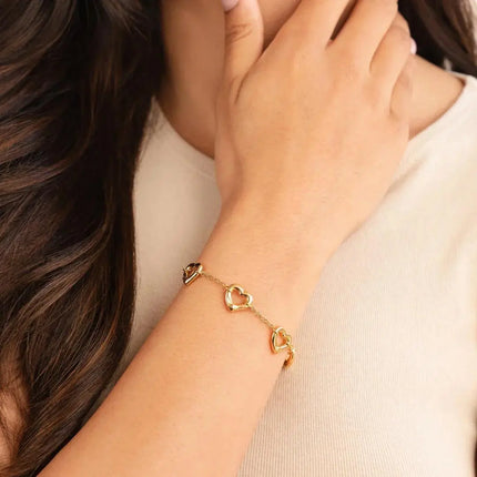 Heartline Charm Bracelet 2Moon Jewellery