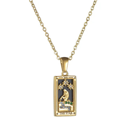 Tarot Card Necklaces