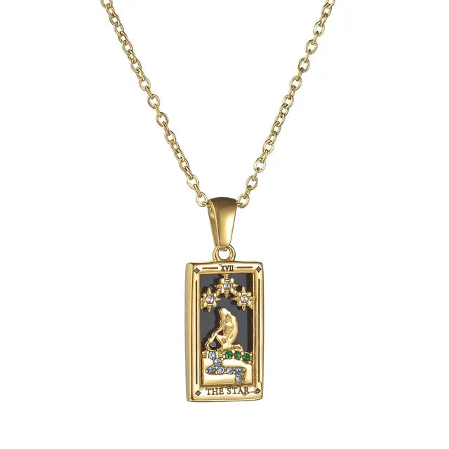 Tarot Card Necklaces