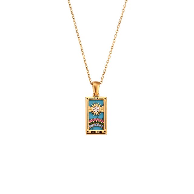 Tarot Card Necklaces