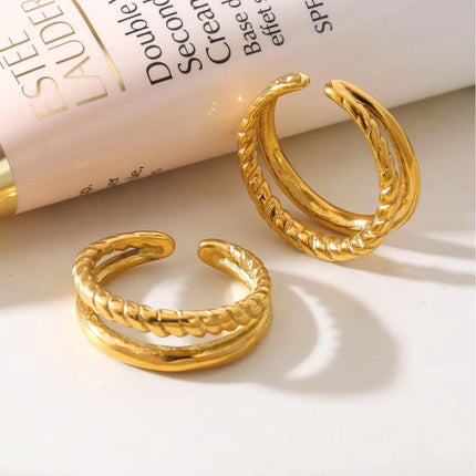 Twilight Duo Ring 2Moon Jewellery