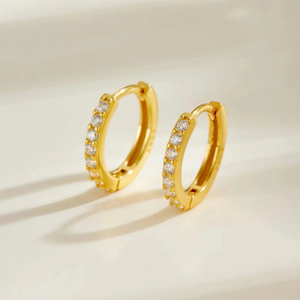 Moonline Glow Huggie Earrings 2Moon Jewellery