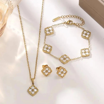 Celestia Bloom Studs 2Moon Jewellery