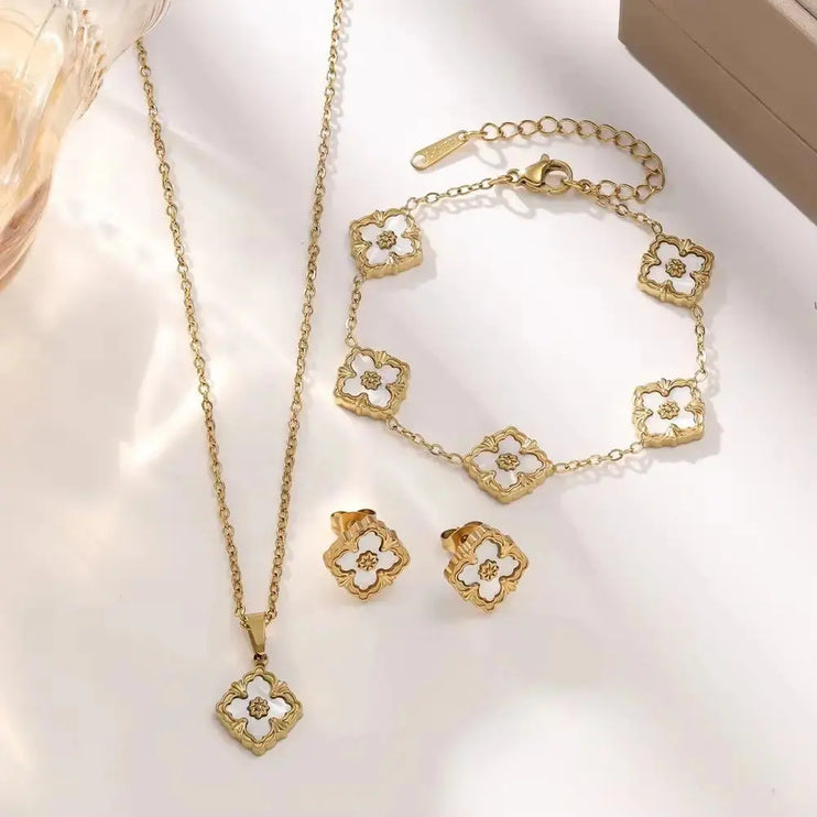 Celestia Bloom Studs 2Moon Jewellery