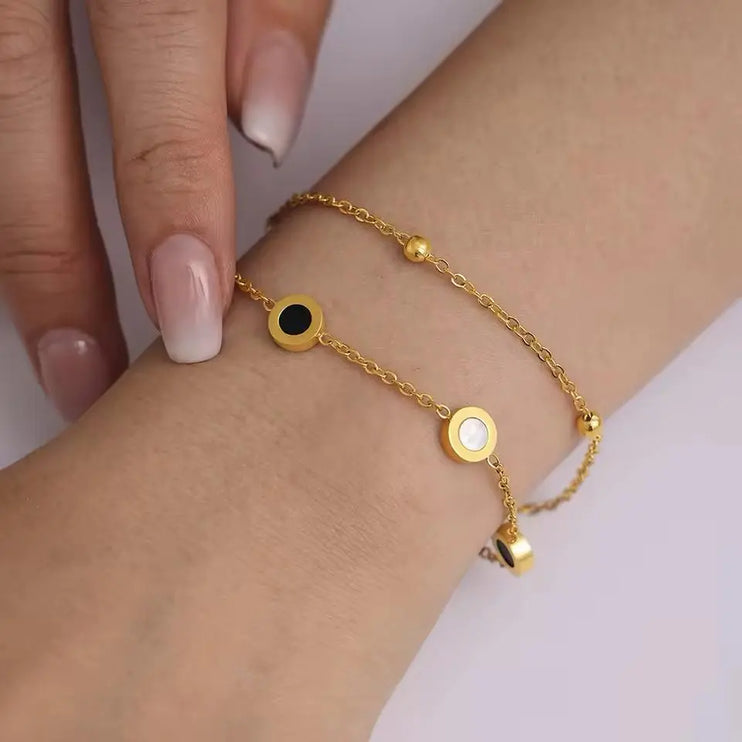 Solar Orbit Disc Bracelet 2Moon Jewellery