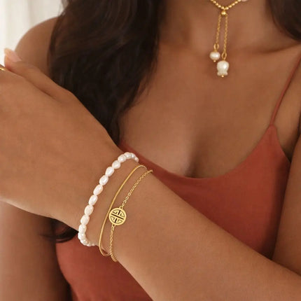 Harmony Pearl Bracelet 2Moon Jewellery