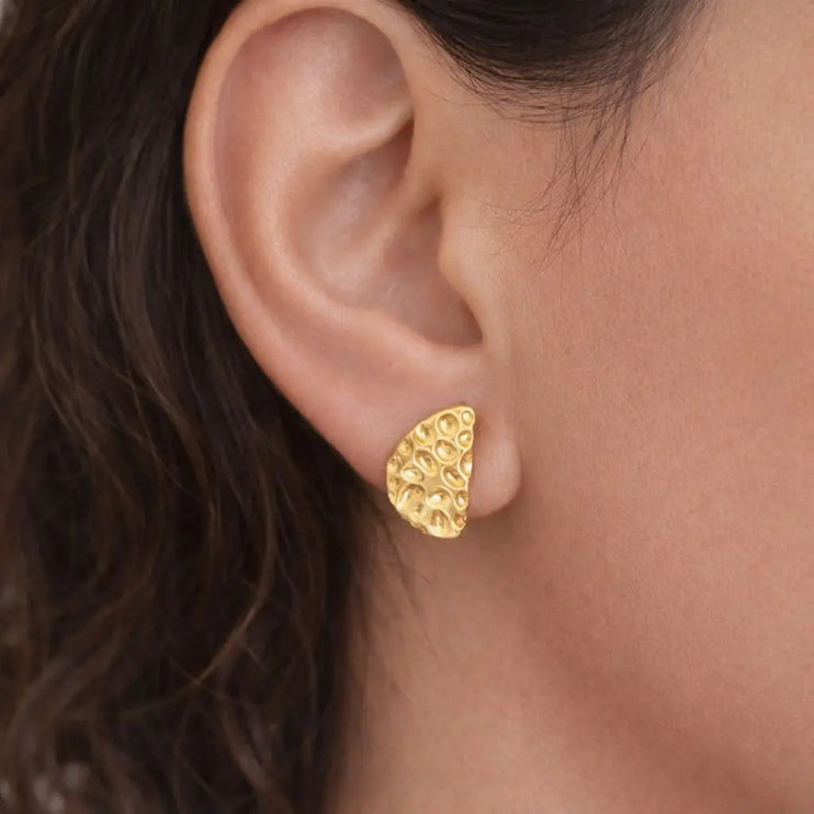 Lunar Crest Studs 2Moon Jewellery