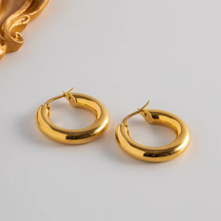 Calypso Loop Hoop Earrings 2Moon Jewellery