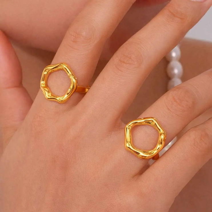 Solstice Melt Ring 2Moon Jewellery