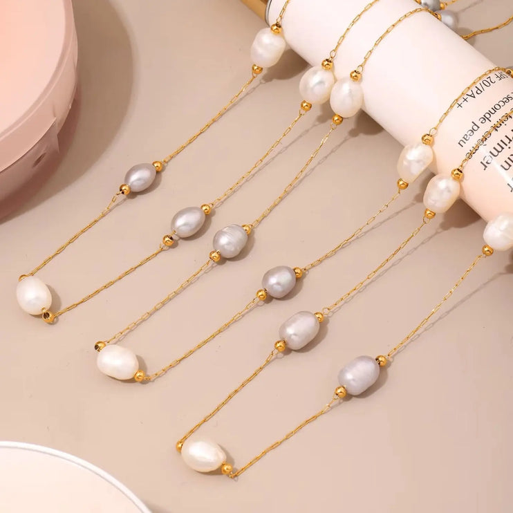 Pearl Serenade Necklace 2Moon Jewellery