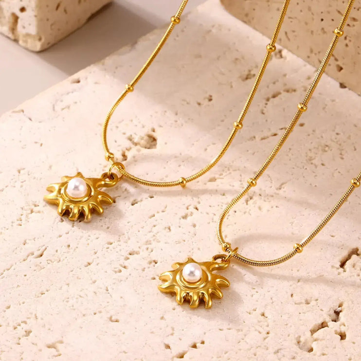 Heart of Dawn Necklace 2Moon Jewellery